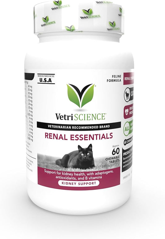 VETRISCIENCE Vetri-Science Laboratories Renal Essentials for Cats - 60 Count