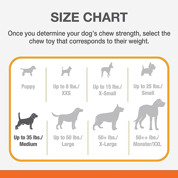 Nylabone Puppy Ring Bone Chew Toy - Puppy Chew Toys for Teething - Puppy Supplies - Chicken Flavor, Medium/Wolf (1 Count)