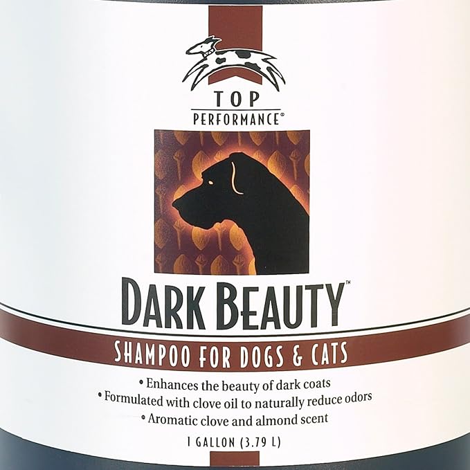 Top Performance Dark Beauty Dog and Cat Shampoo, 1-Gallon