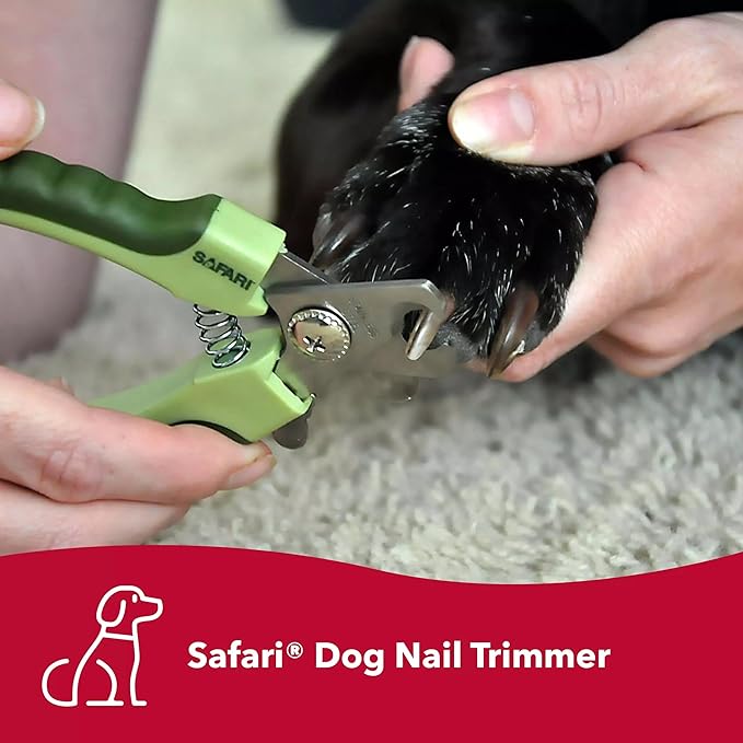 Coastal Pet Safari Professional Dog Nail Trimmer - Dog Nail Clippers for Grooming - Dog Claw Care for Small & Large Dogs - Nail Trimmer - Pet Supplies for Dog Grooming - Standard, 5" x 1.5"