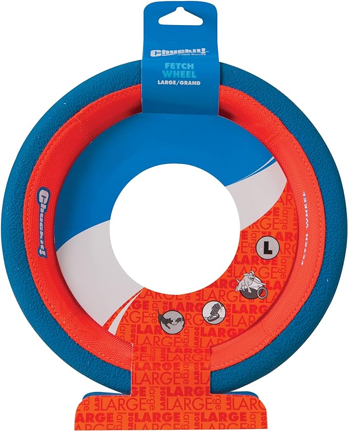 Chuckit! Fetch Wheel, Large Outdoor Dog Toy (Pack of 5)