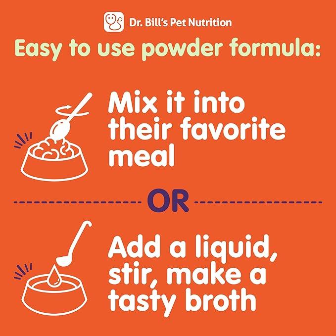 Dr. Bill's Feline Digestive Support Cat Prebiotics and Probiotics with Ginger Root, Psyllium Husk, Lemon Balm & More | 41 Active Ingredients for Better Digestion & Gut Health | Made in The USA