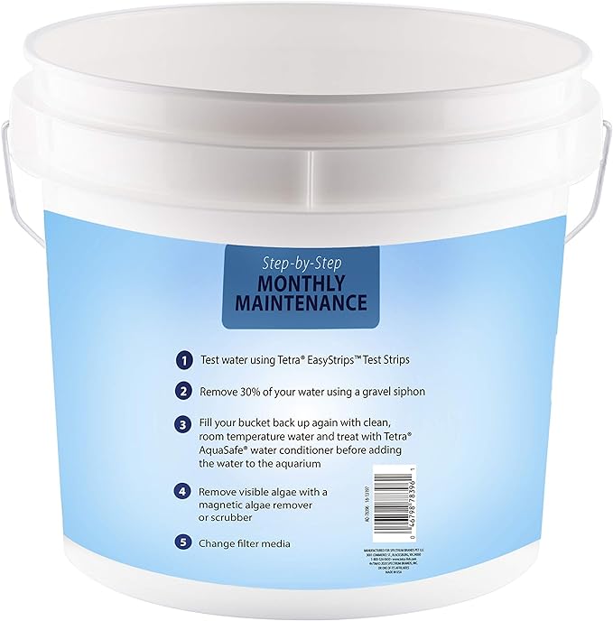 Tetra 4 Gallon Maintenance Bucket for Aquariums - Makes Water Changes Easy