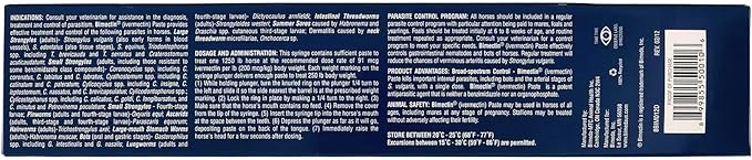Bimectin 1.87% Ivermectin Apple Flavored Wormer