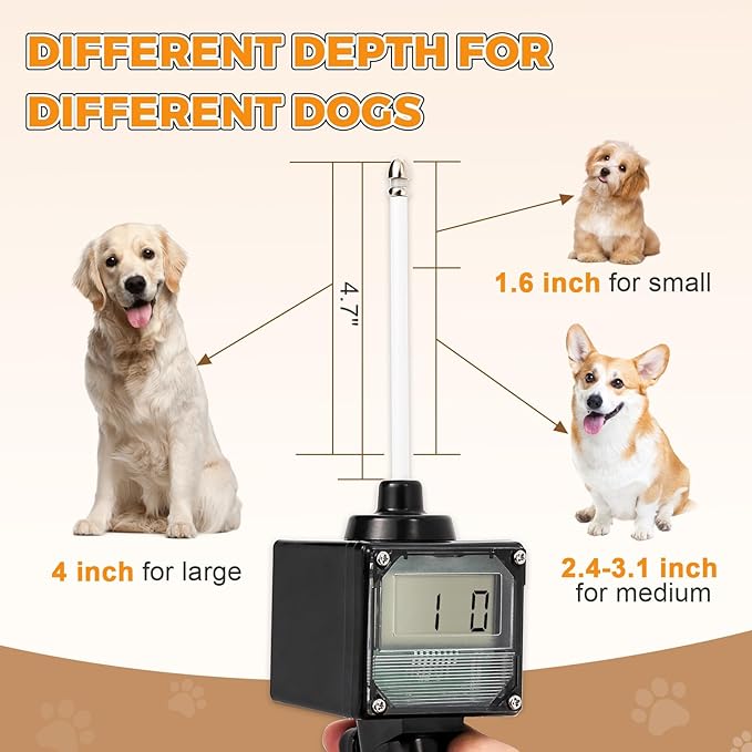 Dog Ovulation Detector & Canine Pregnancy Test Kit, Canine Breeder Tester with Portable Case Progesterone Test for Dogs at Home with English Manual