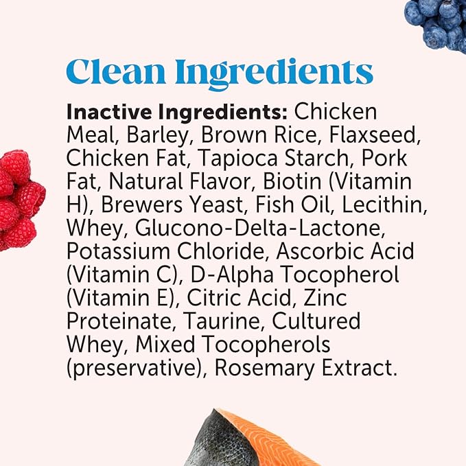 Pet Honesty Cat Skin & Coat Health Chews - Omegas, Vitamin C + E, Biotin Supplement, Soothes Skin and Promotes Shiny Coat, Cat Supplements & Vitamins - Chicken (30-Day Supply)