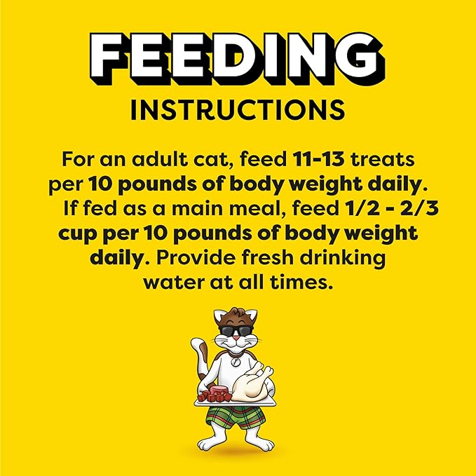 TEMPTATIONS MIXUPS Crunchy and Soft Cat Treats Backyard Cookout Flavor, (12)Count, 3 oz. Pouches (Pack of 1)