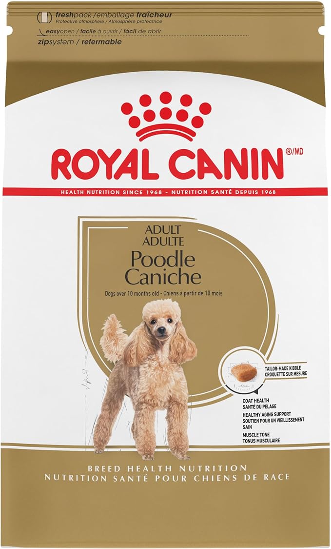 Royal Canin Poodle Adult Breed Specific Dry Dog Food, 2.5 lb bag