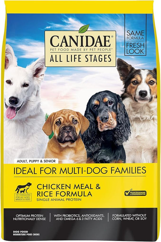 CANIDAE? All Life Stages Chicken Meal & Rice Formula Dog Dry 15 lb