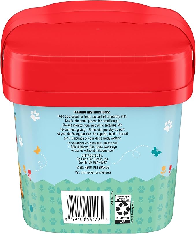 Milk-Bone Limited Edition Easter Treatster Basket Dog Treats, 24 Ounce Pail