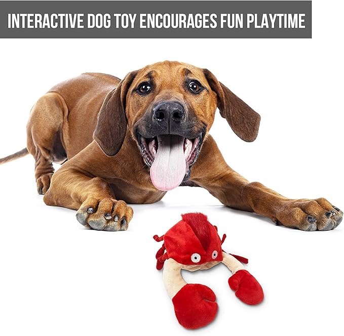 Hyper Pet Doggie Pal Interactive Dog Toys (Dog Toy that Wiggles, Vibrates, and Barks–Plush Dog Toys for Boredom and Stimulating Play)