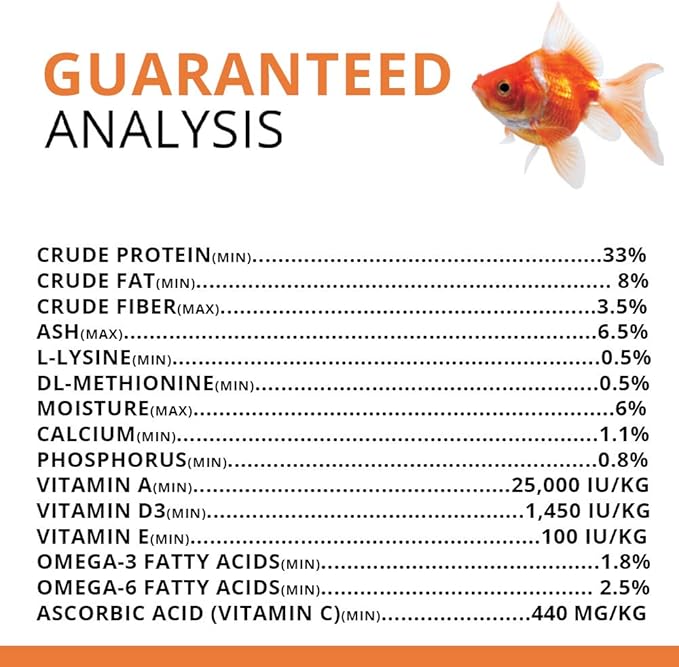 Fluval Bug Bites Goldfish Fish Food, Flakes for Small to Medium Sized Fish, 3.17 oz., A7340, Brown