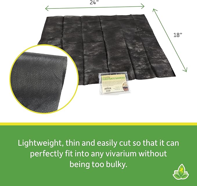 Josh's Frogs Terrarium Substrate Barrier (24"x18")