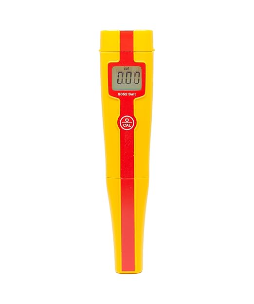 Apera Instruments 5052 Saltwater Salinity Tester (0-100 PPT, ±1.5% Accuracy) for Aquariums, Aquaculture, & Environmental Monitoring