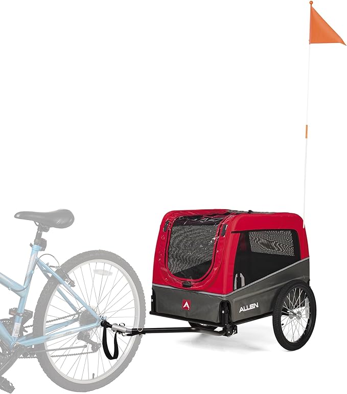 Deluxe Dog Bike Trailer, Size Medium