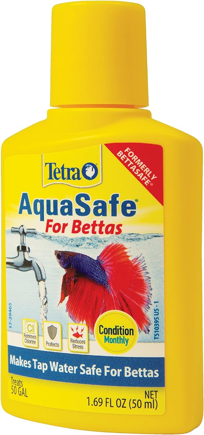 Tetra BettaSafe, aquarium Water Conditioner for Bettas, 1.69-Ounce, 50-Ml, Golds & Yellows, Model:16837 (Pack of 2)