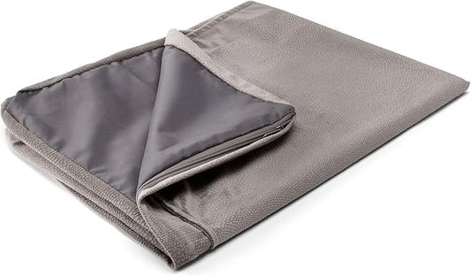 Best Friends by Sheri Dog Bed Cover Replacement for Nap Mat Dog Bed, Microfiber Ilan, Grey, 27" x 36"