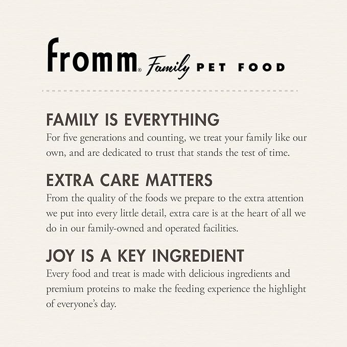 Fromm Four-Star Nutritionals Dog Treat Variety Pack - Premium Dog Snack Sample Pack (Chicken, Lamb, Parmesan, Salmon) - Pack of (4) 8 oz Bags