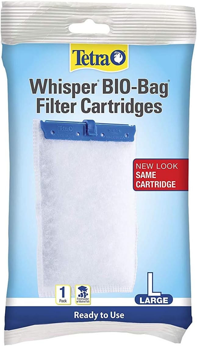 Tetra Whisper Bio-Bag Filter Cartridges for Aquariums - Ready to Use