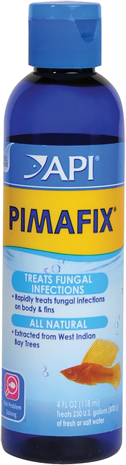 API PIMAFIX bordeaux mixture Freshwater and Saltwater Fish Remedy 4-Ounce Bottle (10G) , Black