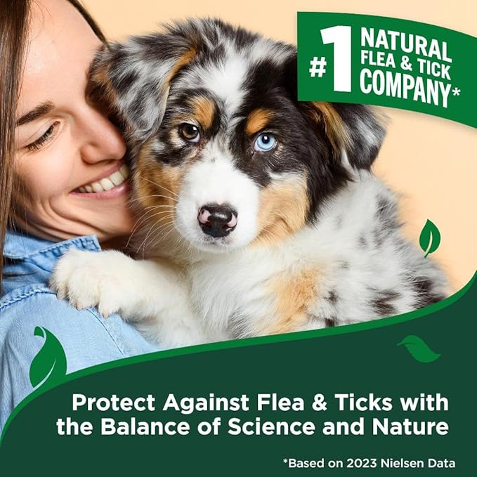 Vet's Best Flea and Tick Home Spray - Dog Flea and Tick Treatment for Home - Plant-Based Formula - Certified Natural Oils,Green - 32 oz