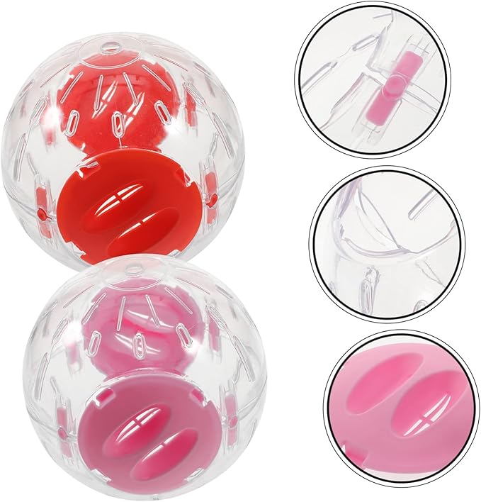 8 Pcs Small Hamster Sports Ball Hamster Stuff Small Animals Exercise Ball Small Hamster Ball Gerbil Ball Small Animals Running Balls Hedgehog Running Balls Hamster Running Balls