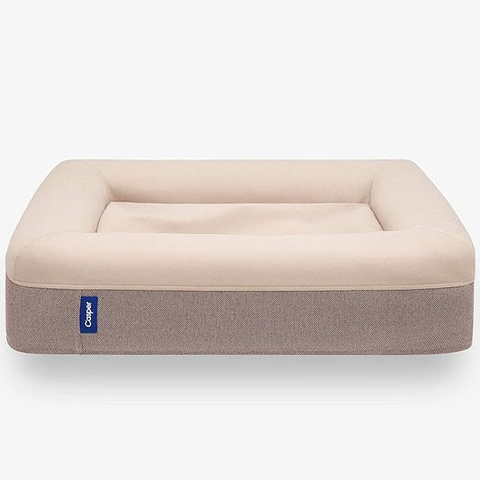 Casper Dog Bed, Plush Memory Foam, Small, Sand