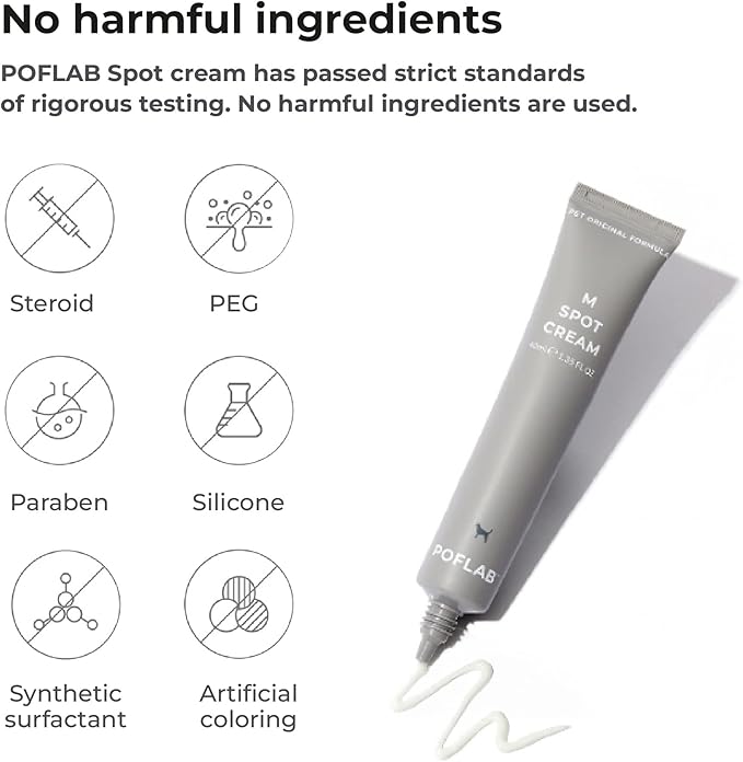 M Spot Cream - Pet Hydrating Skin Cream with Lavender & Centella Asiatica - Natural Cat Soothing Cream for Soft & Smooth Skin - Soothing Cream for Dogs & Cats