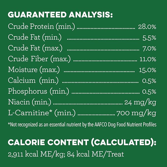 Greenies Weight Management Regular Natural Dog Dental Care Chews Weight Control Dog Treats, 27 oz. Pack (27 Treats)