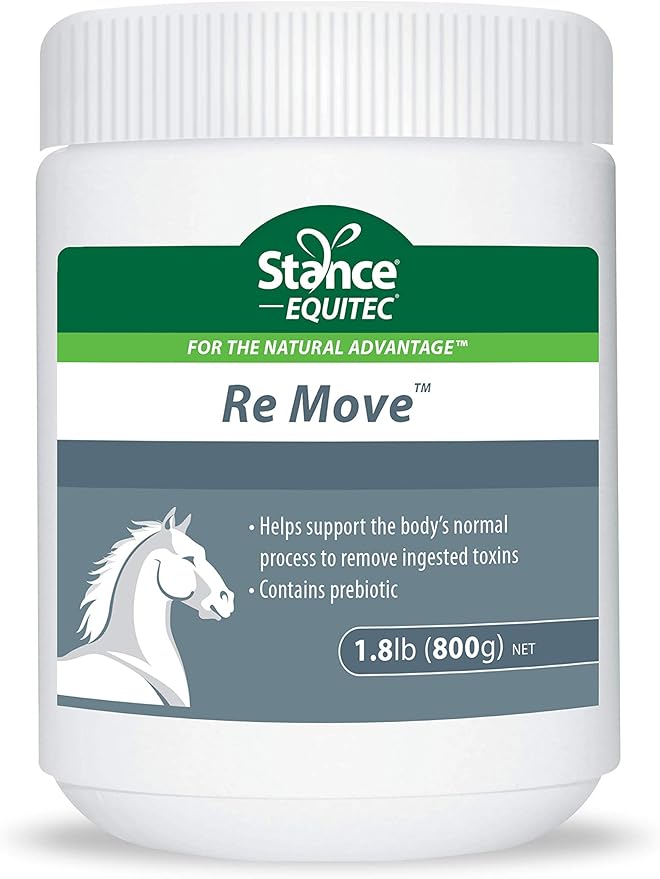 Equitec Re Move - Horse Supplements That Support The Body's Normal Process to Remove Ingested Toxins, Contains Probiotics - 1.8 lb