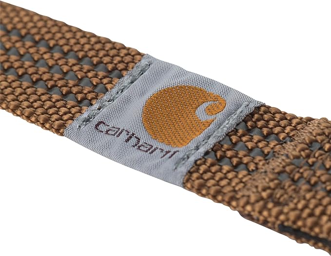 Carhartt Dog Leash Brown/Brushed Brass, Large