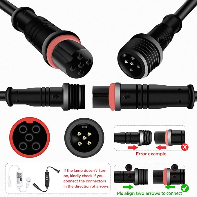 Lominie LED Aquarium Light, Nano Coral Reef Light Clip on Aquarium Light Full Spectrum Remote Control Fish Tank Lamp Dimmable for Saltwater Fish Tank (Saltwater)