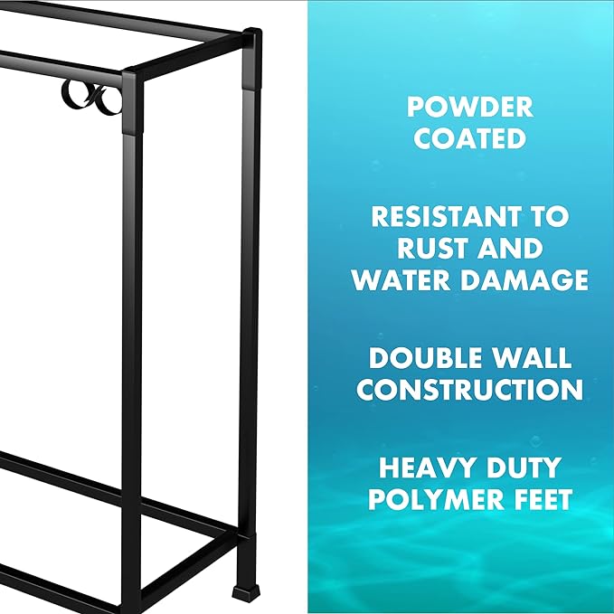 TitanEze 30 Gallon Double Aquarium Stand (2 Stands in 1), Fish Tank Stand, Bird Cage Stand, 38.5" W x 29" H x 13" D