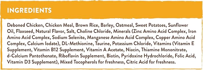 Merrick Limited Ingredient Diet Dry Dog Food Real Chicken & Brown Rice Recipe with Healthy Grains - 22 lb. Bag