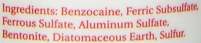 Top Performance MediStyp Pet Styptic Powder with Benzocaine, 1-1/2-Ounce,white