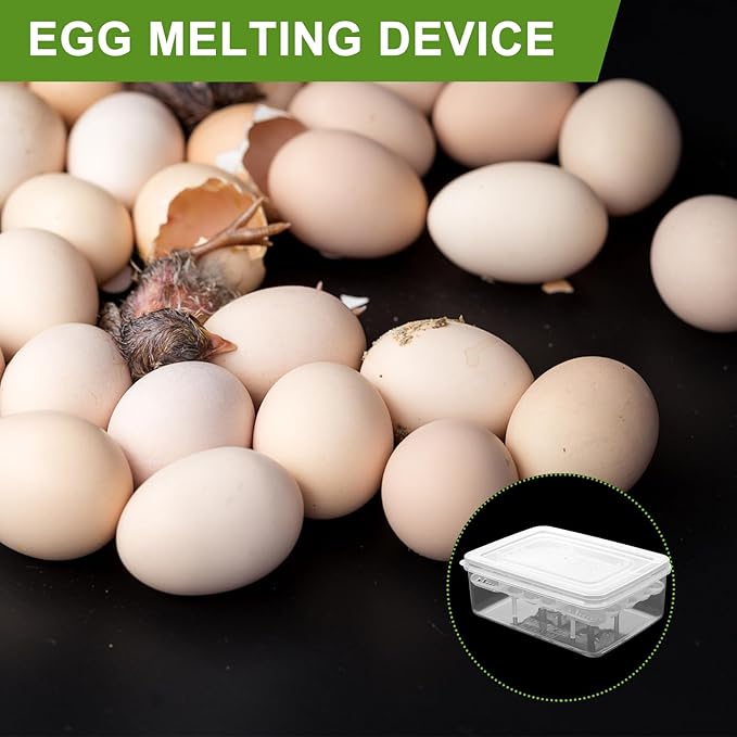 4pcs 16 Grids Reptiles Eggs Incubator Tray - Transparent Reptile breeding Incubator, Crawling Pet Breeding Tank for Snake, Lizards Incubator Supplies