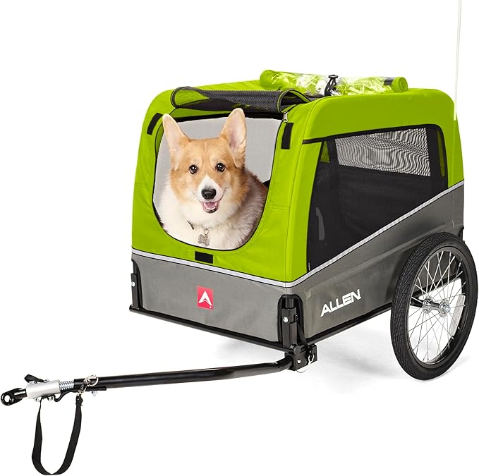 Deluxe Dog Bike Trailer, Size Medium