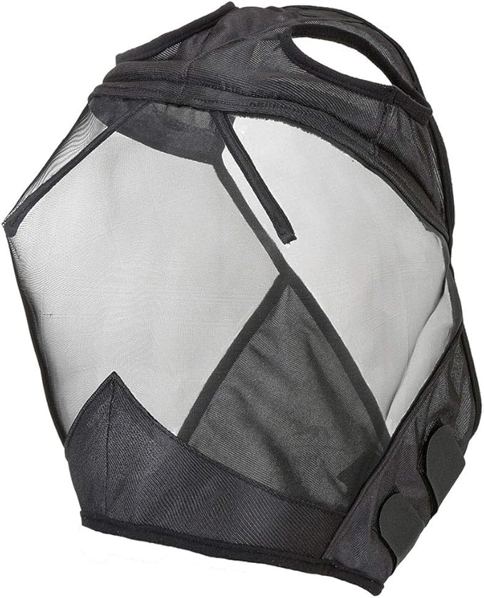 Harrison Howard CareMaster Horse Fly Mask Standard Black Medium Cob
