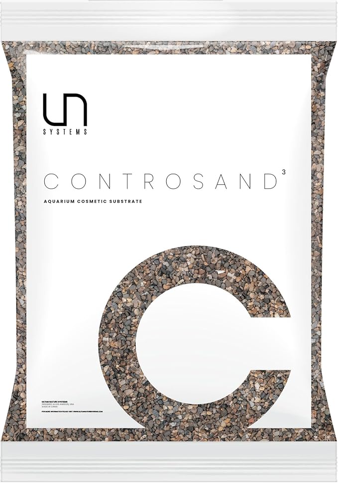 Ultum Nature Systems Controsand Santa Fe Aquarium Gravel (3L) - Small Pebbles for Fish Tank - Planted Aquarium Rocks - Fish Tank Substrate - Aquarium Pebbles - Versatile Fish Tank Stones