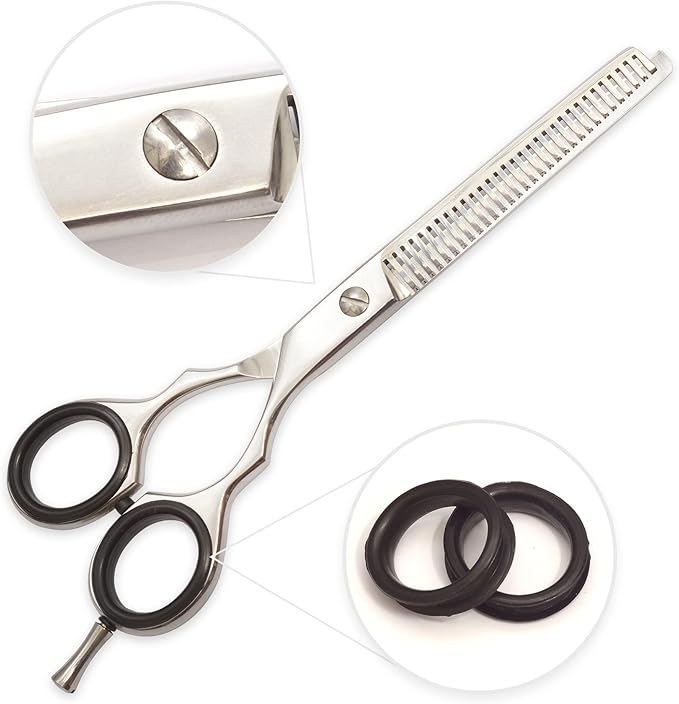 Professional Thinning Shear/Scissors 7" Stainless Steel,36 teeth, for Salon, Kids, Men Women, Dog & Cat