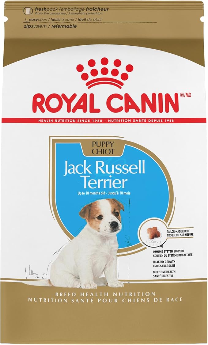 Royal Canin Jack Russell Terrier Puppy Dry Dog Food, 3 lb bag