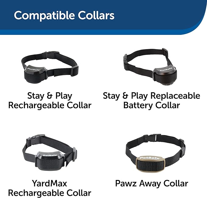 PetSafe Collar Strap for Cats – Replacement Collar Strap for Stay & Play, Pawz Away, and YardMax Receiver Collars – Comfortable and Lightweight for Cats to Wear