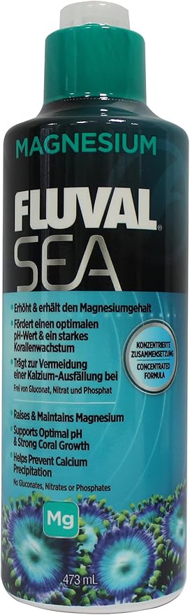 Fluval Sea Magnesium for Aquarium, 16-Ounce