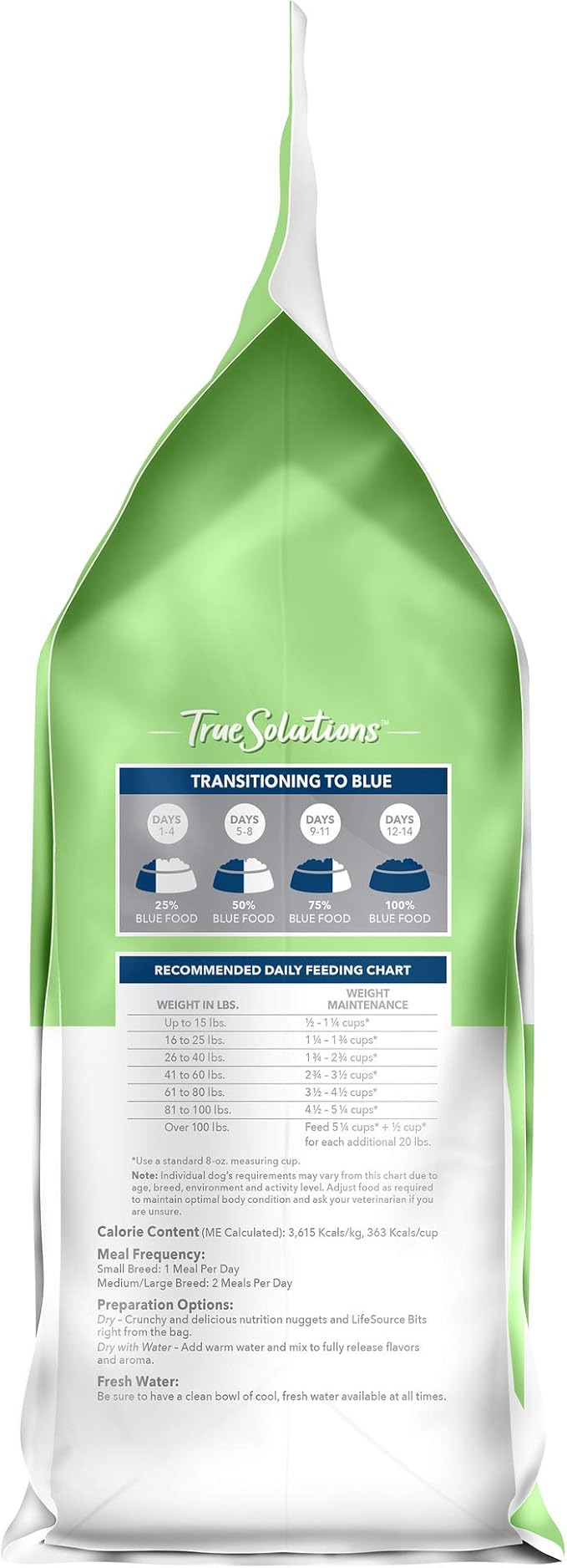 Blue Buffalo True Solutions Perfect Skin & Coat Natural Adult Dry Dog Food, Salmon 4-lb