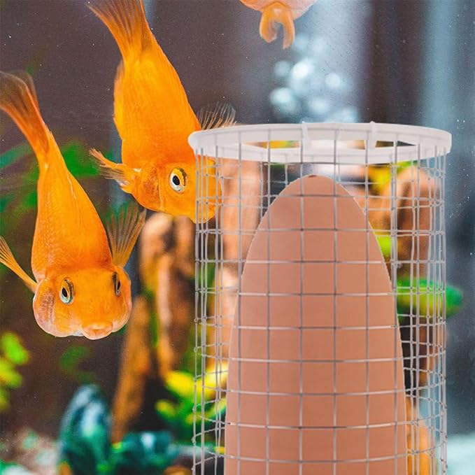 1 Set Spawning Bucket Pottery Clay Cone Aquarium Egg Crate Discus Breeding Cone for Shrimp Breeding Bucket Aquarium Separator Fish Tank Reproduction Ornament Cones Fry