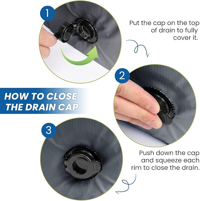 Niubya Foldable Dog Swimming Pool, Collapsible Hard Plastic, Portable Bath Tub for Pets Dogs and Cats, Pet Wading Pool for Indoor and Outdoor, 64 x 12 Inches