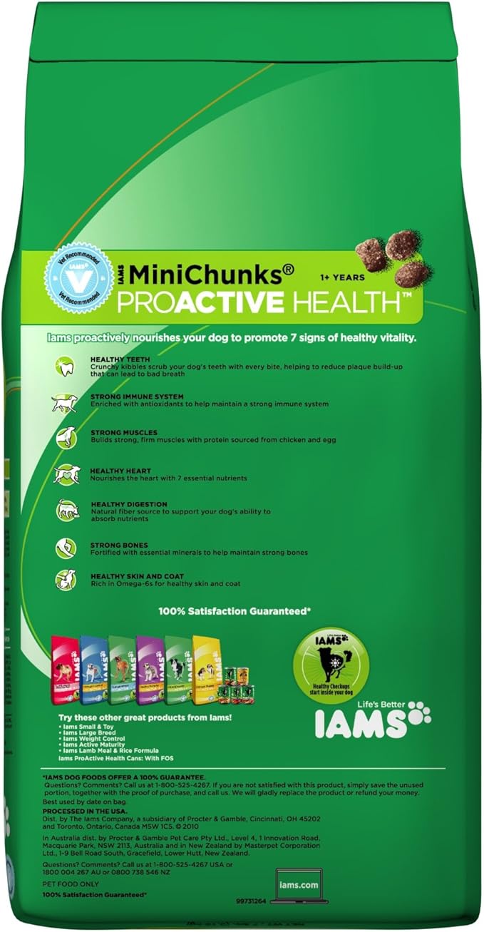 Proactive Health Adult Dog Minichunks, 7-Pound (Pack Of 2)