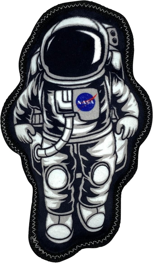 NASA Astronaut Tough Dog Toy, Space Astronaut Toy for Dogs and Cats, with NASA Logo and Design, Tough Toy for Dogs