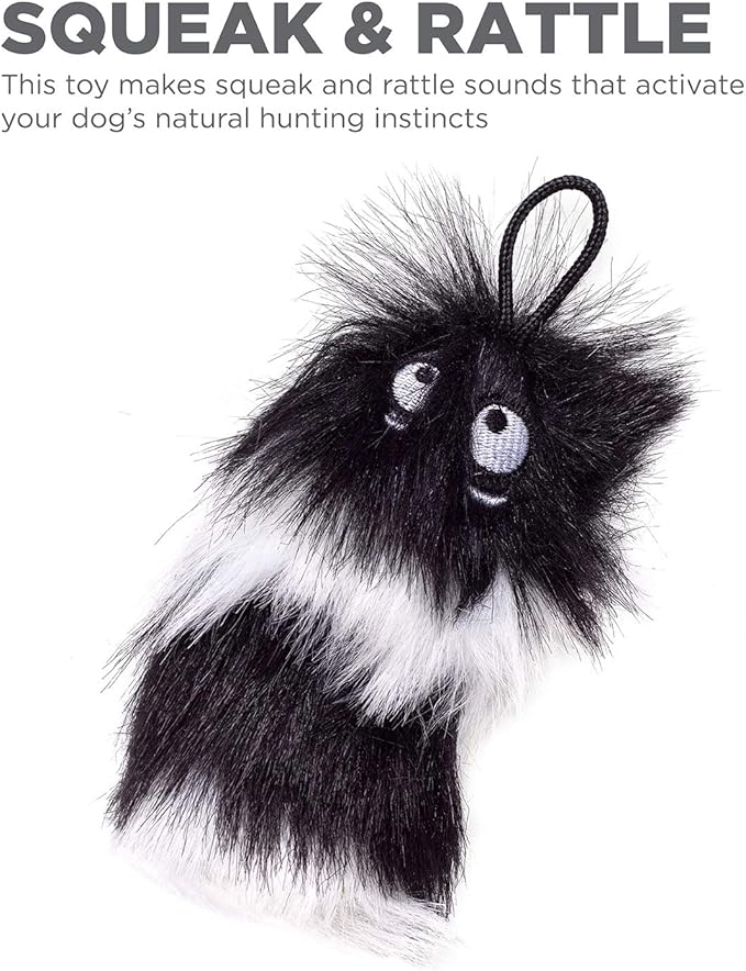 Outward Hound Tail Teaser Replacement Lure for Dog Teaser Wand, Black