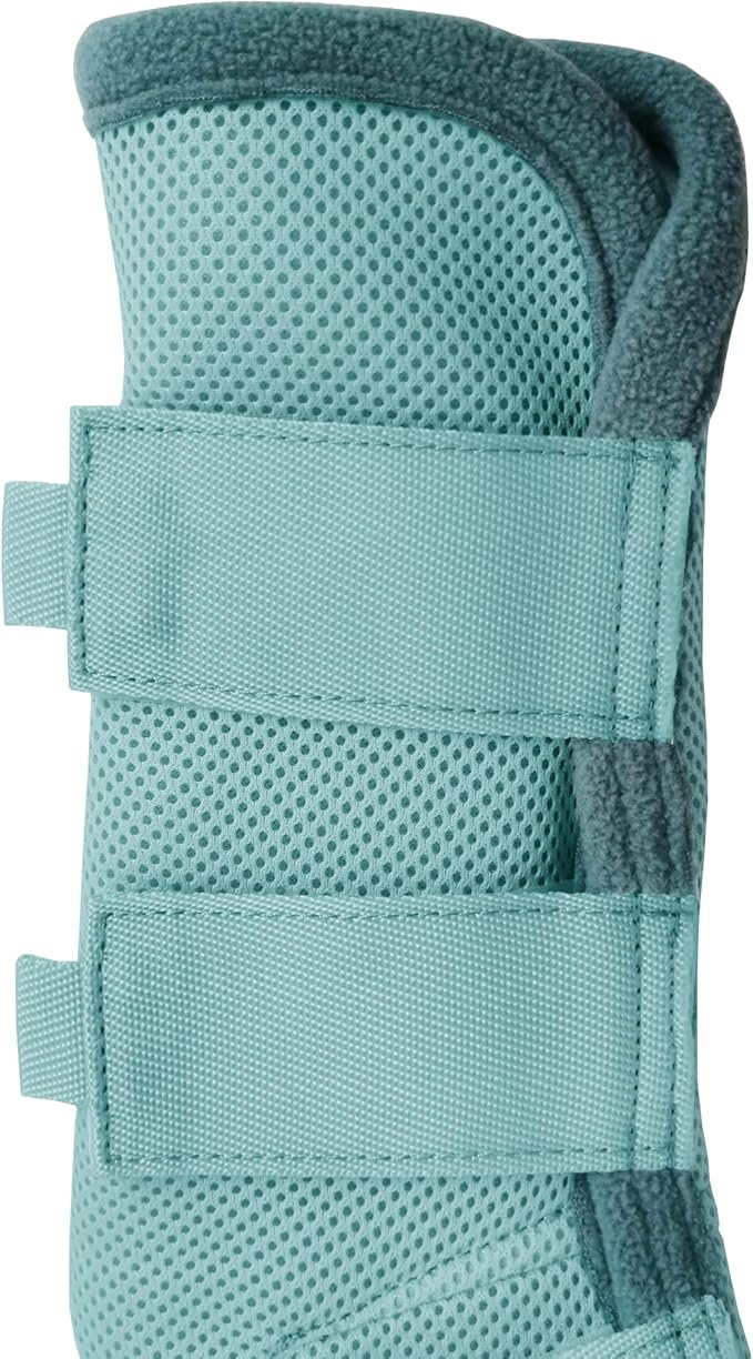 Horse Fly Boots - Fly Horse Boots Perfect for Equine Leg Wraps and Maximum Horse Fly Protection Set of 4 (Blue, Full)